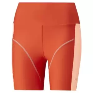 Puma Womens Marathon 6" Shorts - Orange