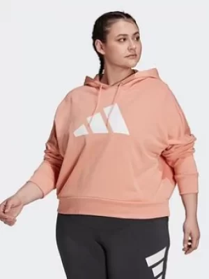 adidas Sportswear Future Icons Hoodie (plus Size), Black, Size 1X, Women