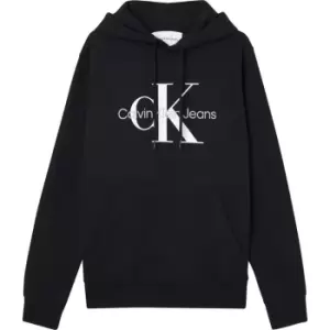 Calvin Klein Jeans Monogram Logo Hoodie - Black