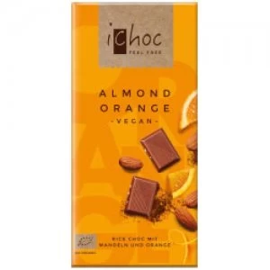 iChoc Almond Orange - Rice Chocolate 80g