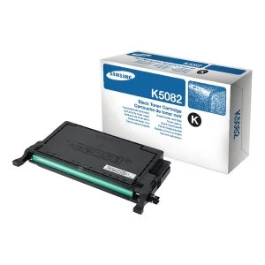 Samsung CLT K5082S Black Standard Yield Toner Cartridge SU189A