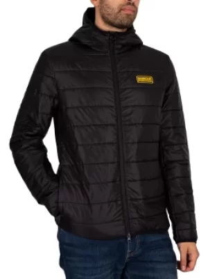 Hooded Reed Quilted Jacket