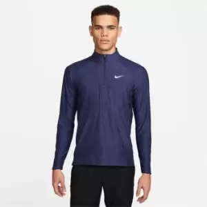 Nike Dri-FIT ADV Tour Mens 1/2-Zip Golf Top - Blue