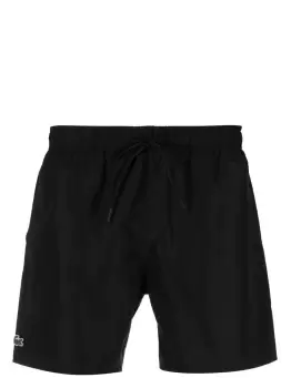 LACOSTE Swim Shorts Black/Green