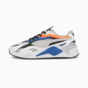 Mens PUMA Rs-X Prism Trainers, G Violet/White/Ultra Orange, size 10.5, Shoes