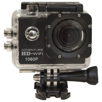 Waspcam Cobra 5210 Adventure 1080p HD WiFi Waterproof Action Camera - Black