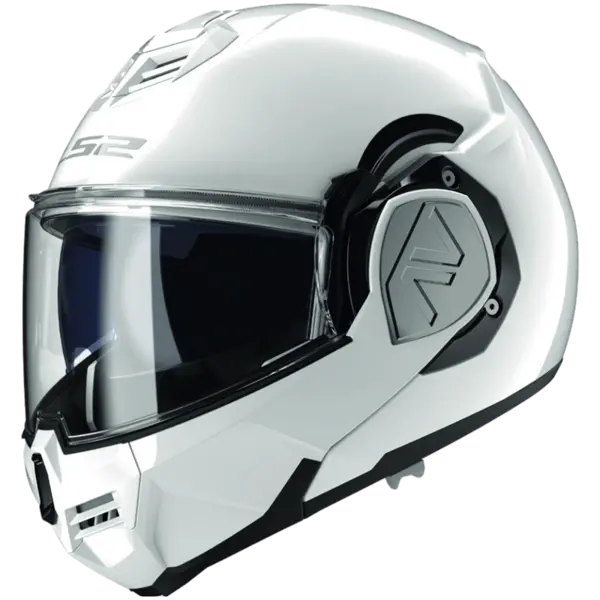 LS2 FF906 Advant Solid White 06 Modular Helmet Size 2XL