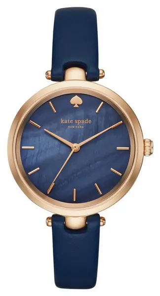 Kate Spade KSW1157 Holland (34mm) Blue Mother-of-Pearl Dial Watch