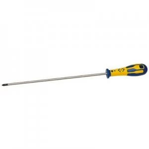 C.K. Workshop Pillips screwdriver PZ 1 Blade length: 250 mm DIN ISO 8765