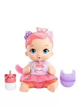 My Garden Baby Feed & Change Pink Baby Kitten Doll