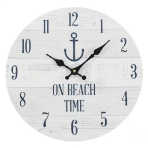 On Beach Time Clock