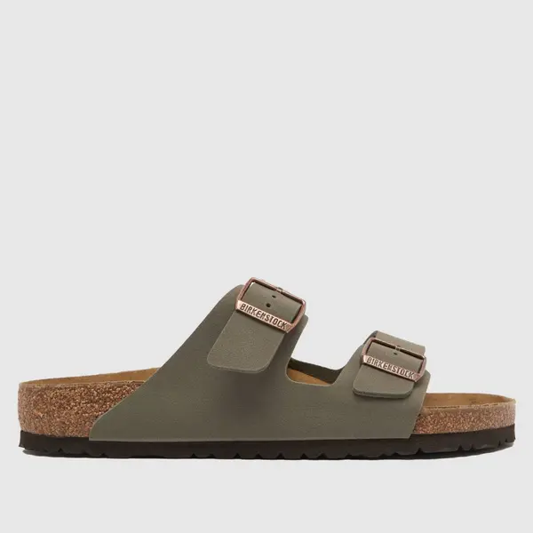 Birkenstock Stone Arizona Birko-Flor Nubuck Sandal Stone Male 43 182268UK