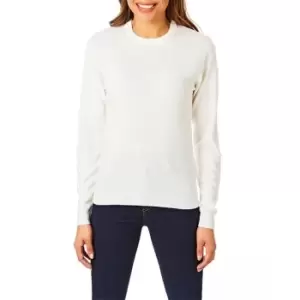 Light and Shade Supersoft Jumper Ladies - White