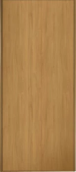 Wickes Sliding Wardrobe Door Oak Frame and Panel - 2220 x 914mm