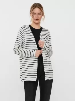 VERO MODA Open Knitted Cardigan Women White