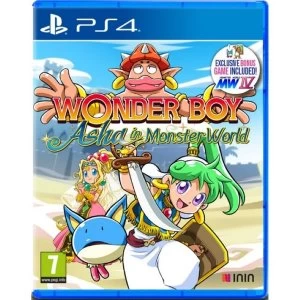 Wonder Boy Asha in Monster World PS4 Game