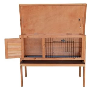 Charles Bentley Wooden Raised Rabbit Hutch