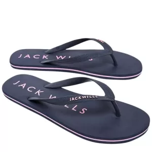 Jack Wills Flip Flops - Navy