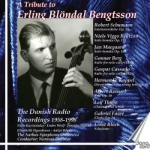 A Tribute to Erling Blondal Bengtsson The Danish Radio Recordings 1958-1998 - Volume 3 by Robert Schumann CD Album