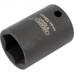 Draper Expert 1/4" Drive Hi Torq Hexagon Impact Socket Metric 1/4" 12mm