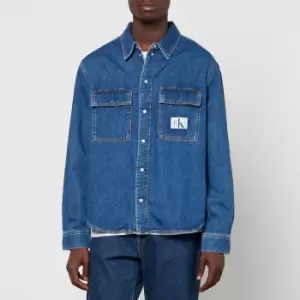 Calvin Klein Jeans Denim Utility Shirt - M