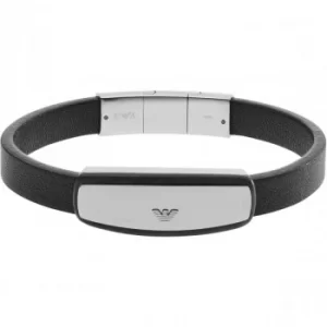 Emporio Armani EGS2186040 Carbon Stripe Bracelet