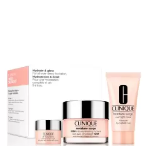 Clinique Hydrate + Glow Skincare Set