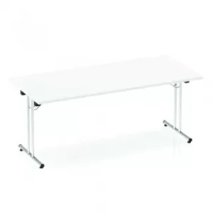 Impulse Folding Rectangular Table 1800 White