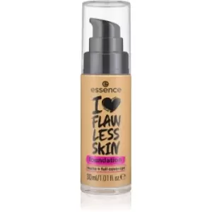 Essence I LOVE FLAWLESS SKIN high cover foundation with matt effect shade 40 30ml