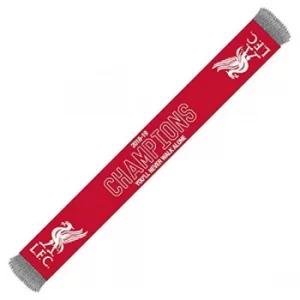 Liverpool FC Champions Of Europe Scarf