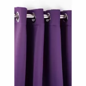 Emma Barclay R.m. Eyelet Blackout Curtains Cali 46 X 72" Amethyst