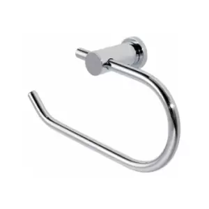 Showerdrape - Wall Mounted Chrome Infinity Toilet Roll Holder - Chrome