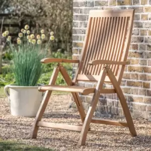 Crossland Grove Tripoli Outdoor Reclining Armchair - Natural