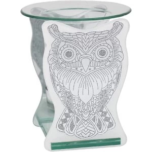 Glass Owl Wax Oil Warmer By Lesser & Pavey