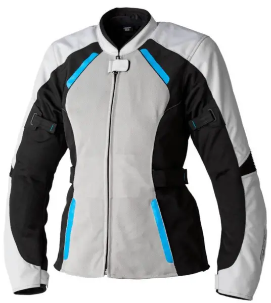 RST Ava Mesh Ce Ladies Textile Jacket Grey Blue Black 10