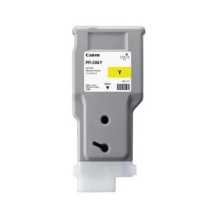 Canon PFI206Y Yellow Ink Cartridge