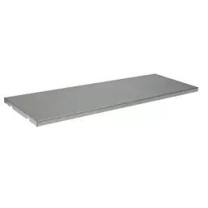 Justrite Shelf, for environmentally- and water hazardous media, WxD 1092 x 457 mm