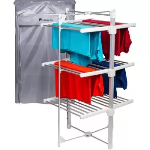 Homefront 3 Tier Heated Clothes Airer and Cover