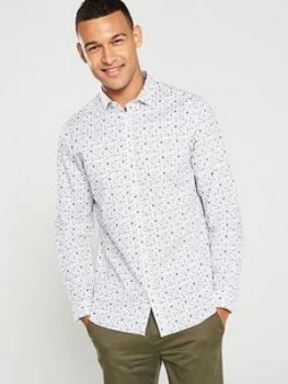 Jack & Jones Premium Floral Shirt - White