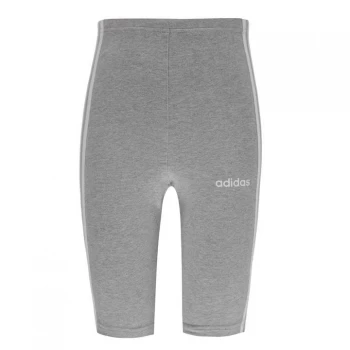 adidas Girls 3-Stripes Shorts Kids - Grey/White