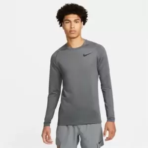 Nike Warm Crew Top Mens - Grey