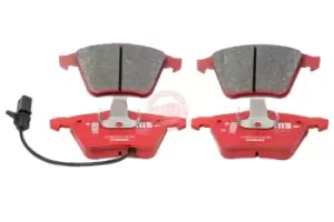 MASTER-SPORT Brake pad set HD Long Drive Front Axle 13046072272-SET-MS Brake pads,Brake pad set, disc brake VW,AUDI,SEAT,GOLF VI (5K1)