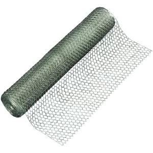 Wickes Galvanised 13mm Wire Netting - 600mm x 10m