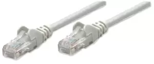 Intellinet Network Patch Cable, Cat5e, 1m, Grey, CCA, U/UTP, PVC,...