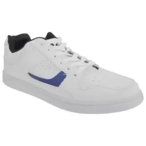 Dek Mens Euston Lace Trainers (10 UK) (White/Navy Blue)