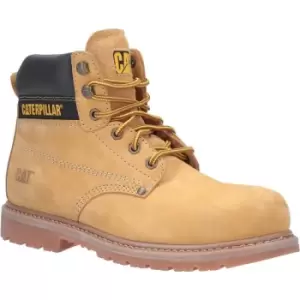 Caterpillar Mens Powerplant GYW Leather Safety Boot (10 UK) (Honey) - Honey