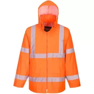 H440 - Orange Sz 5XL Hi-Vis Rain Jacket Coat Visibility Reflective - Hi-Visibility Orange - Portwest