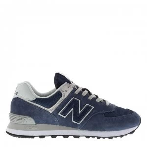 New Balance 574 Classic Trainers - Navy