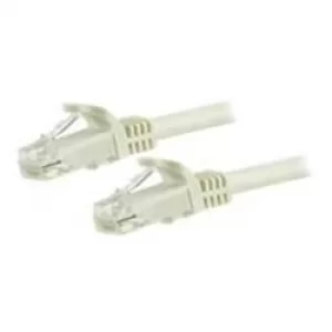 StarTech White Gigabit Snagless RJ45 UTP Cat6 Patch Cable Patch Cord 5m