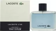 Lacoste LIVE Eau de Toilette For Him 75ml